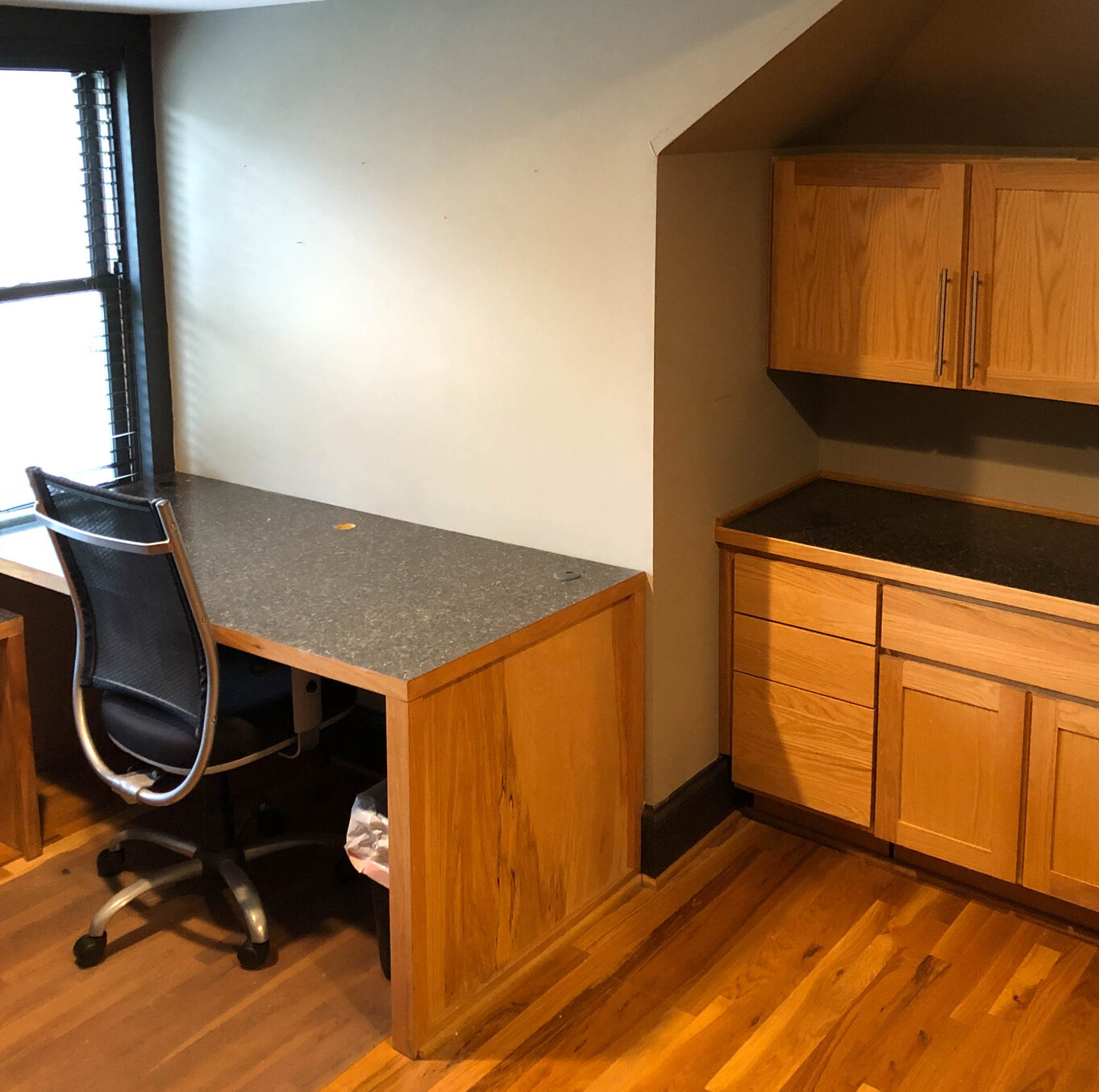 Upper level executive office